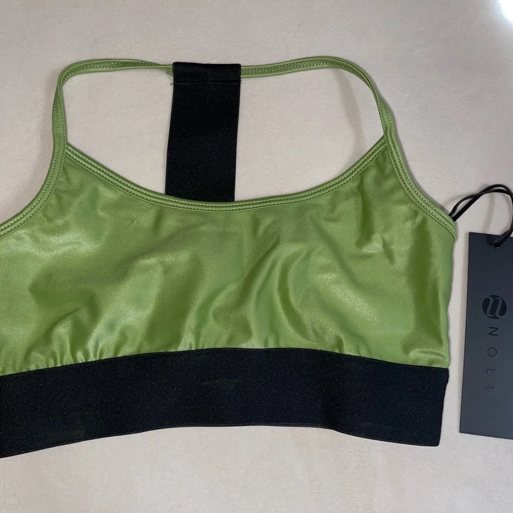 Noli Green and‎ Black Sports Bra Intimates & Sleepwear